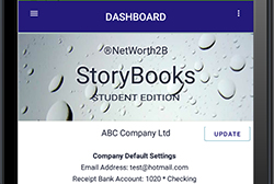 Story Books Accounting App - Student Edition